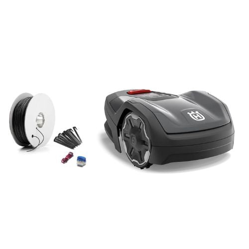 Husqvarna Automower® Aspire™ R4 (400m2 / 45m2 per hr) with installation kit