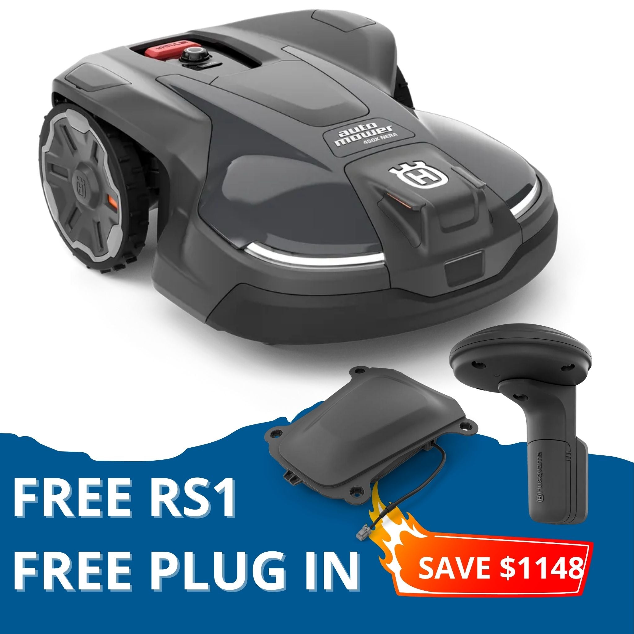 Husqvarna Automower® NERA Sale – Save $100 + Free Wireless Accessories Worth Up To $1,499