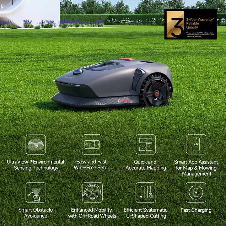 MOVA 1000 Robot Lawn Mower – Wire-Free LiDAR Robotic Mower