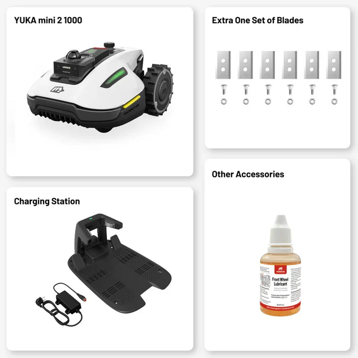 Mammotion YUKA Mini 2 1000 Lidar Robot Lawn Mower