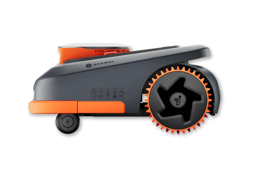 Segway Navimow H215 wire-free LiDAR robotic lawn mower – side view